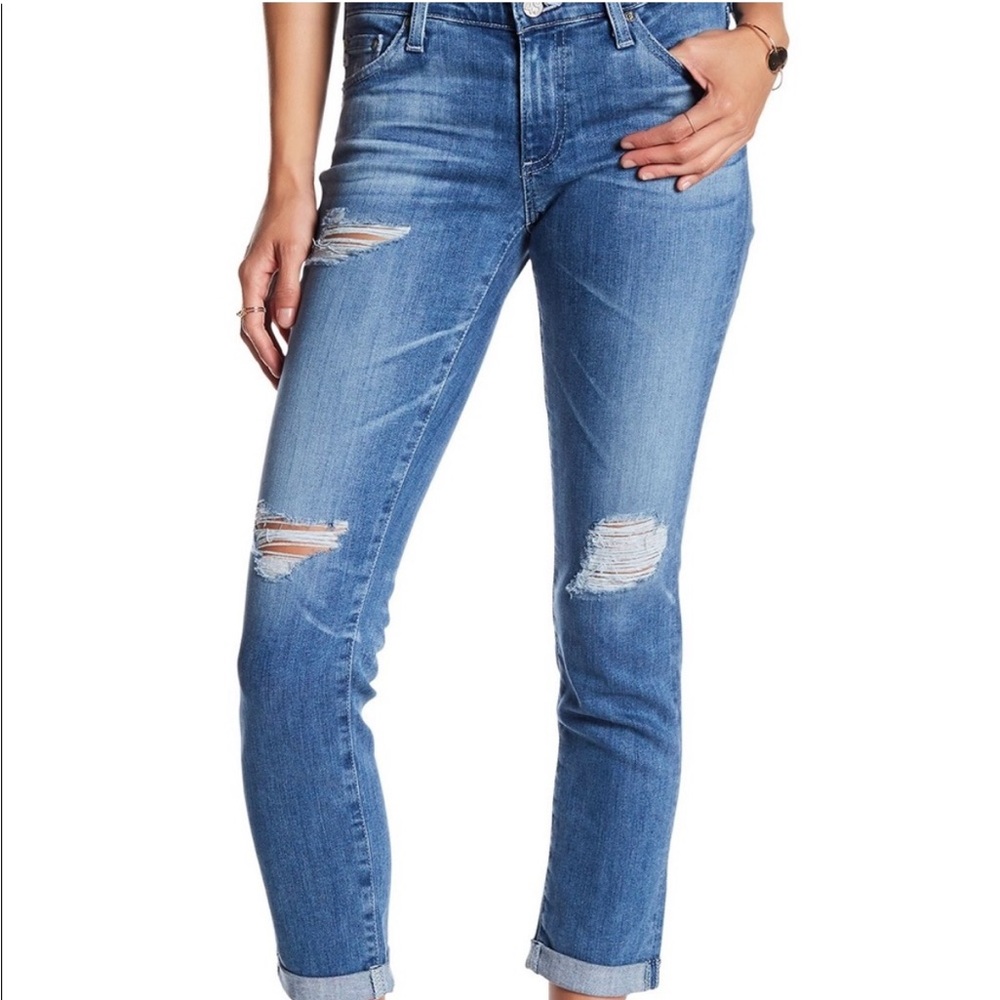 AG Stilt Roll-Up Cigarette Jean - Size: 29